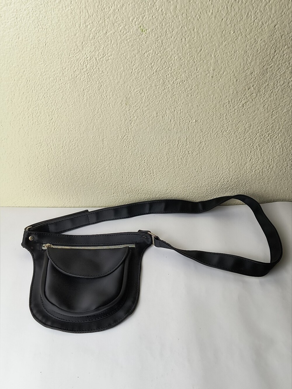 Arizona Jean Company Black Waist & Crossbody Belt Bag Nylon